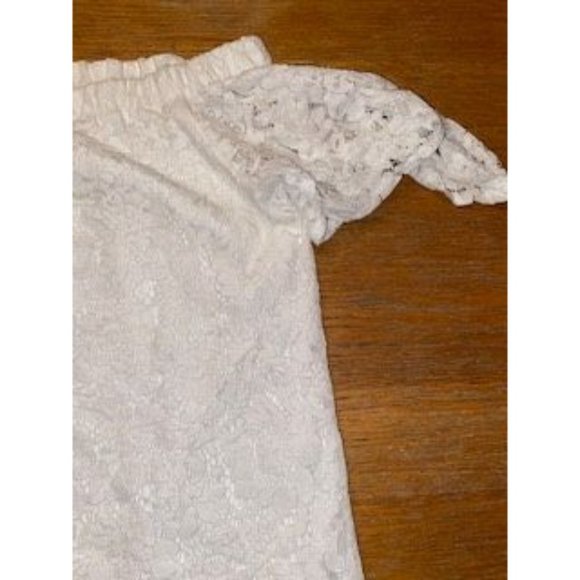 Misschievous Lace Off The Shoulder Blouse-L - Picture 3 of 4